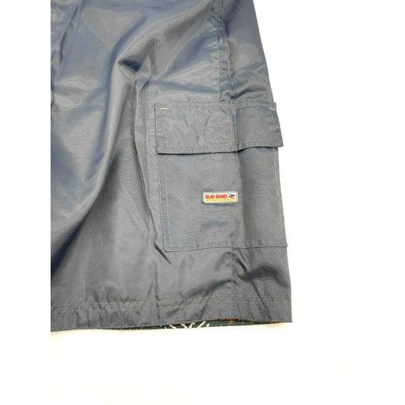 Quik Sand Sportswear Board Shorts Mens 36" Waist Reversable Beach Swim Vacation - Picture 7 of 8